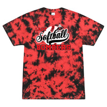 Lady Bomber Softball Tie-Dye T-shirt