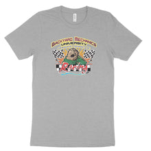 Backyard Mechanics University Racing T-shirt