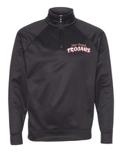 Trojan Text Quarter Zip Pullover